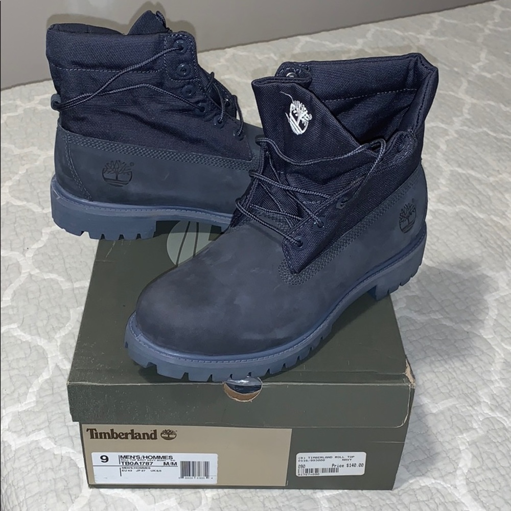 Navy Blue Men’s Timberland Boots